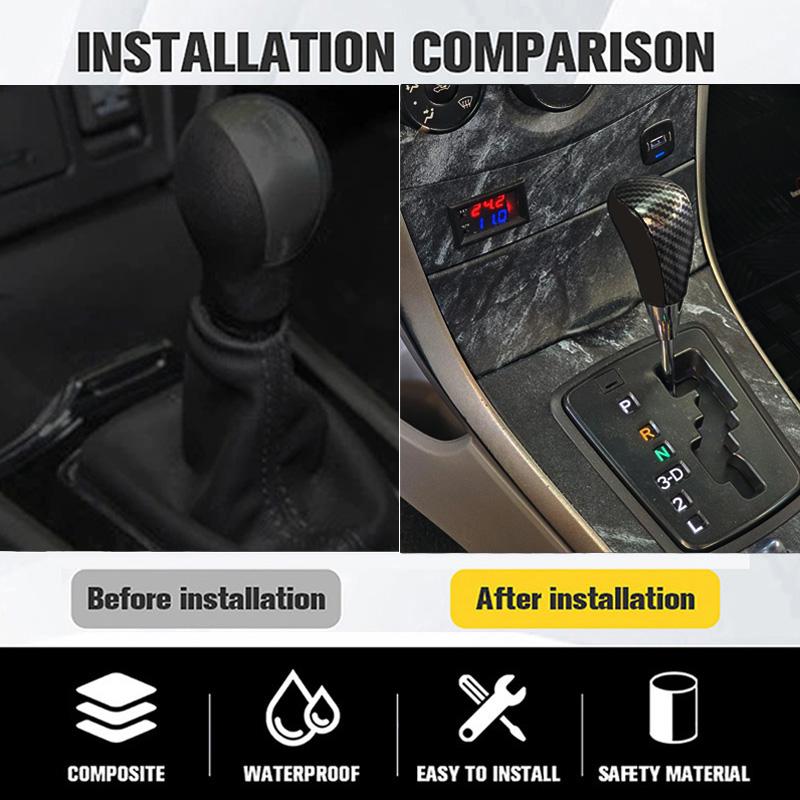 Ручка переключения передач автомобиля кожаная ручка рычага переключения передач головка рычага переключения передач автомобиля для Toyota Corolla Camry Yaris Rav4 для Lexus IS GS LS RX ES