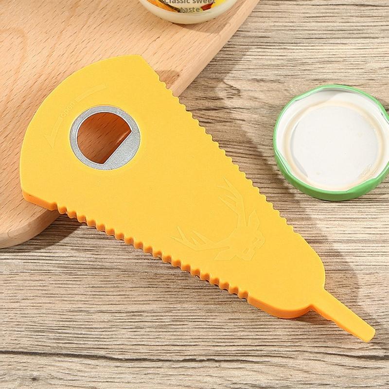 Multi-Purpose Can Opener Portable Jar Bottle Opener Universal Canned Non-slip Labor Saving Twist Bottle Cap Kitchen Gadgets