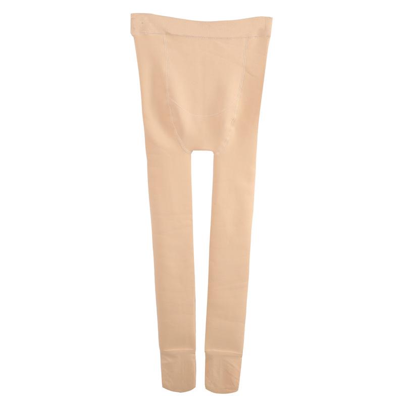 Женские нейлоновые леггинсы для беременных - теплые хлопковые с бархатной подкладкой для осени и зимы, цельные колготки большого размера