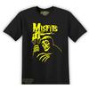 Misfits Желтая Панк, Рок, Группа Футболка Черная S-3XL