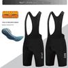 Men's Reflective Double Arrow Cycling Bib Shorts for Summer