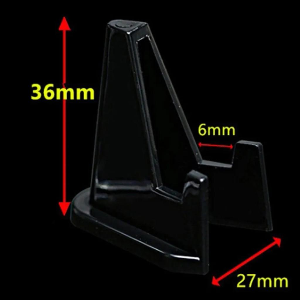 5/10/20Pcs Coin Display Easel Holder Acrylic Stands Small Rack For Display Collection Capsule Challenge Coin Medal Frame Photo