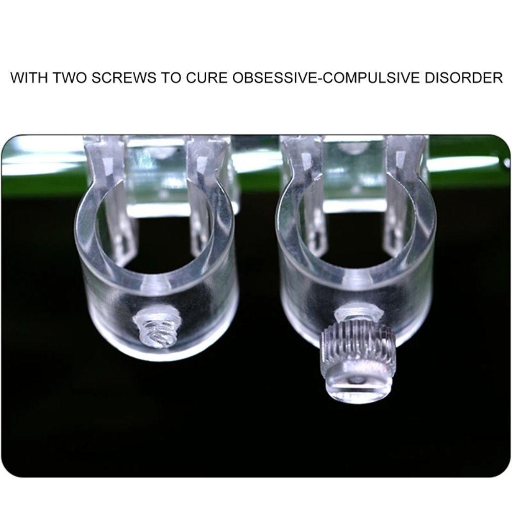 High-end Water Inlet Outlet Pipe Fixing Clip Hard PC Material Aquarium Hose Holder Aquarium