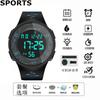 New Waterproof Luminous Electronic Watch Male Trend Simple Secondary School Students Teenagers Multifunctional Sports Watch