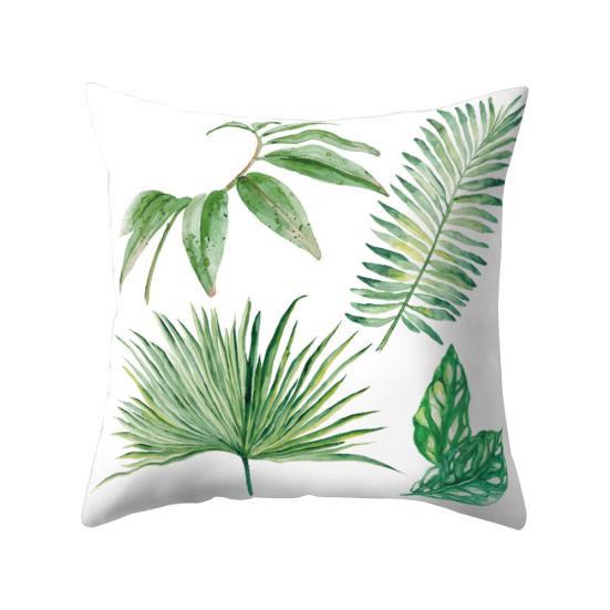Талос Свежие листья монстеры Цветок Пледы Наволочка Чехлы для подушек Декор для дивана-кровати