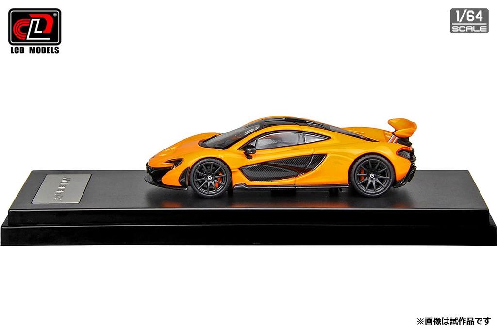 LCD Model 1/64 McLaren P1 Orange Finished Model LCD64023OR