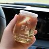 Tea-Scented New Alcohol-Free Car Fragrance, Long-Lasting Odor-Removing Solid Fragrance Balm, Air Freshener Ornament