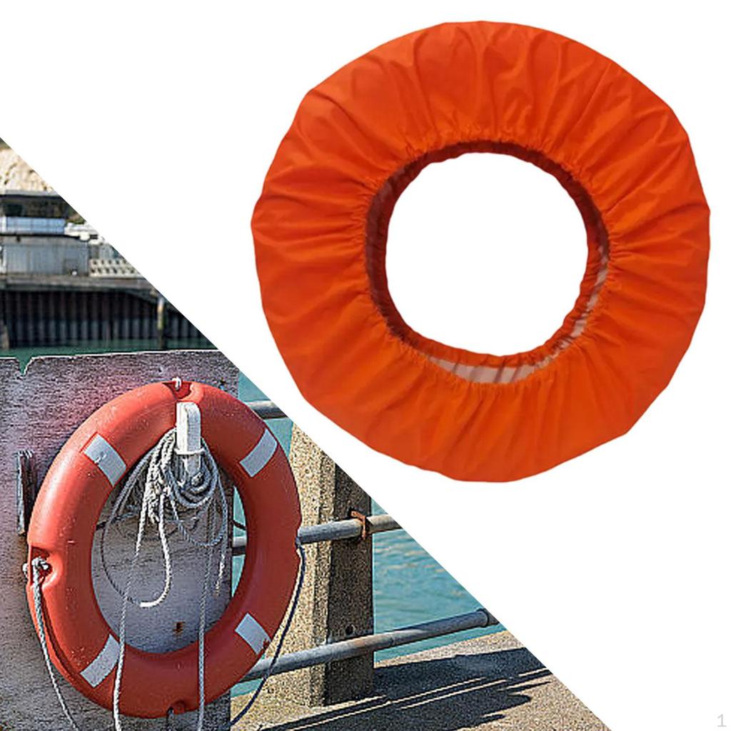 Boat Life Buoy Cover Easy To Use Wear Resistant Lifebuoy Protective Sleeve
