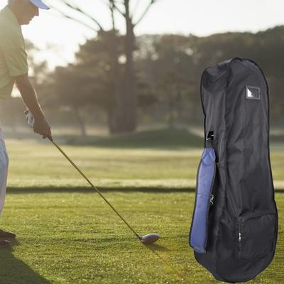 Портативная складная сумка для гольфа, дождевик, пыленепроницаемый и водонепроницаемый чехол из ткани Оксфорд, защитный чехол от дождя для сумки для гольфа, сверхмощная клубная сумка, дождевик для