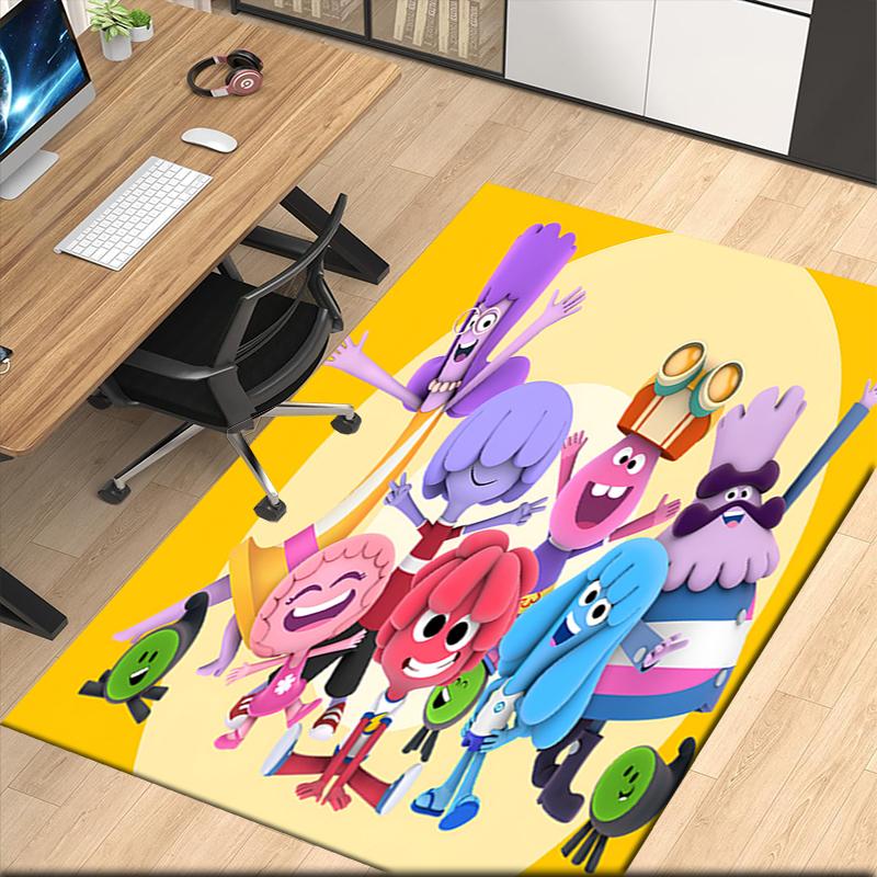 Huggy Wuggy Printed Carpetrugfor Office Chair Living Room Bedroom Kitchen Room Decor Gifts