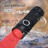 Mini LED Red Light UV Flashlight CLIP EDC Portable Hiking Tiny 3Modes Hunting Torch Waterproof Lamp+16340+USB Charger