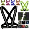 12 Colors Highlight Reflective Straps Adjustable Safety Vest Elastic Band for Adults and Children Night Running Riding Clothing
