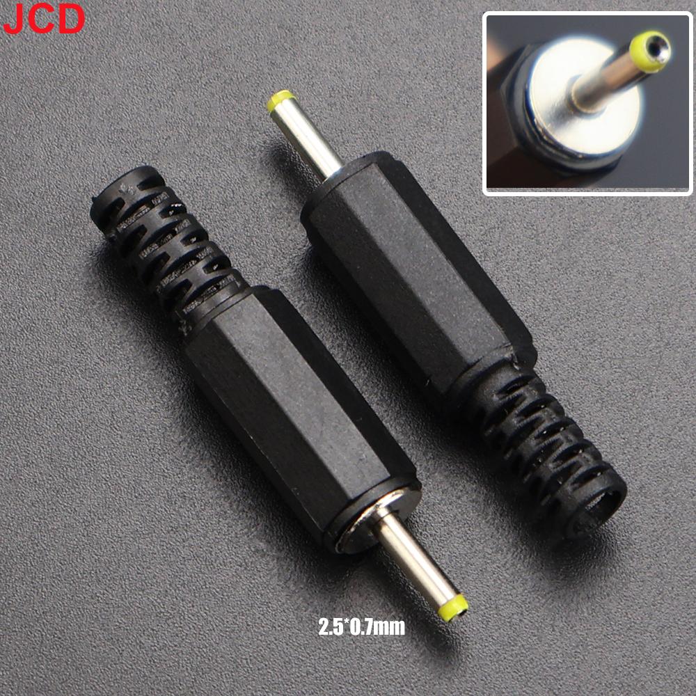 JCD 5/10 шт. Штекер питания DC 2.5x0.7мм 3.5x1.35мм 5.5x2.1мм 5.5x2.5мм Разъем DC Папа Адаптер Зарядка Пайка Штекер Jack