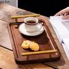 Rectangular Wooden Pallet Dual Ear Storage Tray Tea Trays Fruit Plate Pastry Plate Display Tray Bread Plates Dessert Plates Dish