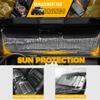Рифмированный солнцезащитный козырек для лобового стекла автомобиля, экран, УФ-отражатель, складной солнцезащитный козырек, подходит для автомобиля Ford Bronco 2022