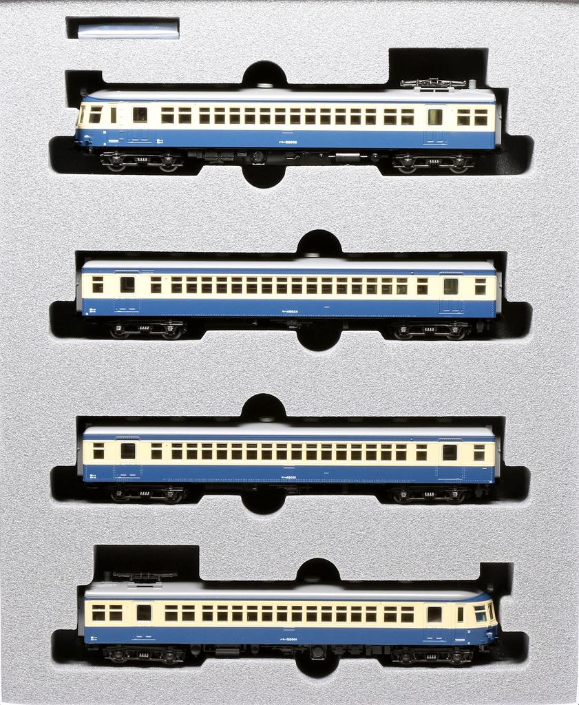 KATO N Gauge Kumoha52 1-е издание Iida Line Set Железнодорожная модель поезда 4-вагонный 10-1764