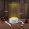 Note Board LED Night USB Message Board Warm Light With Pen For Gift Decor
