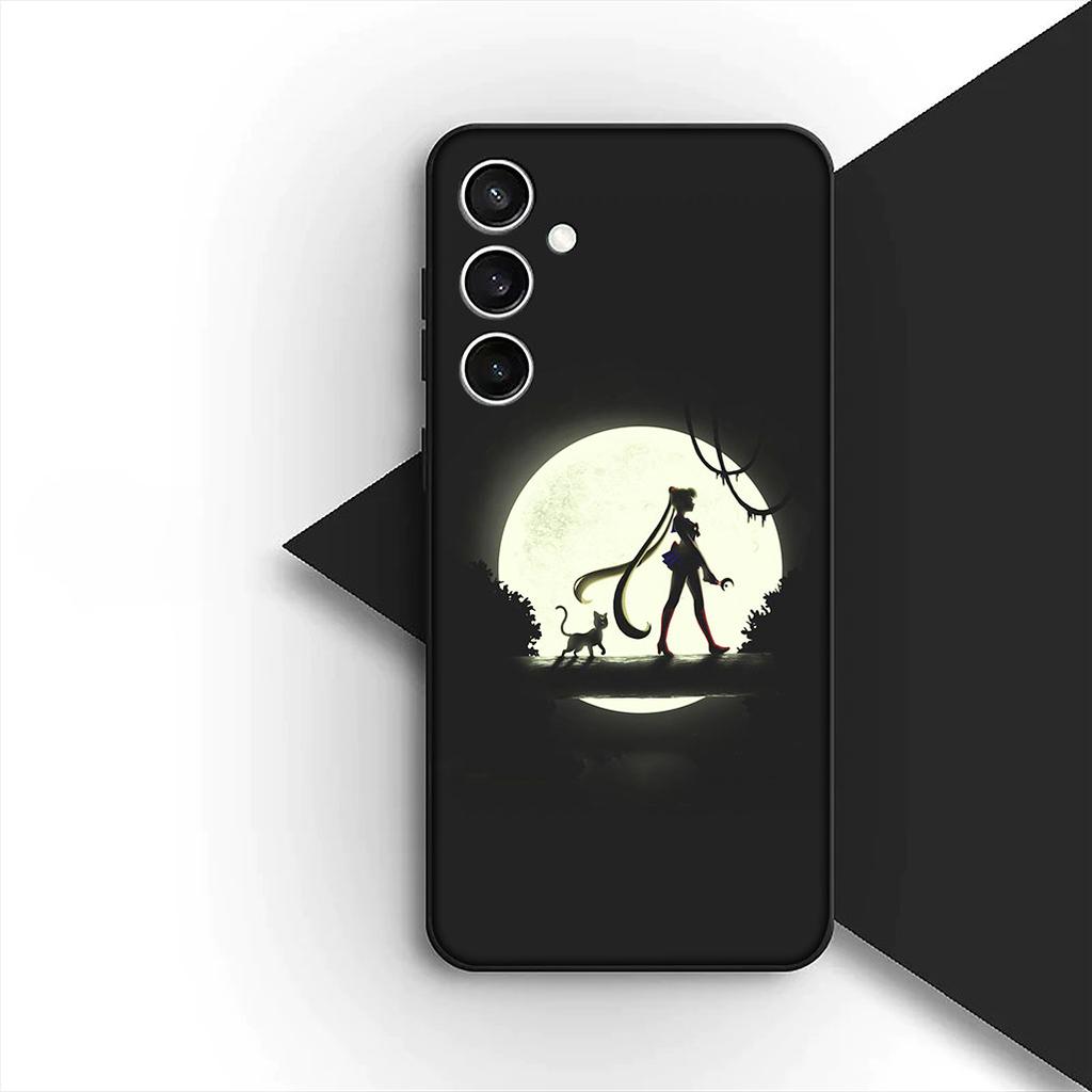 Чехол для телефона Девочка S-Моряки-Мультфильм Луна для Motorola Moto Edge 70 60 Fusion Stylus NEO Pro Plus G04S G MAX Stylus G04