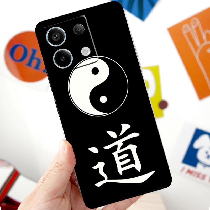 Чехол Багуа Тайцзи Инь Ян для Xiaomi Redmi Note 14 13 10 11 12 Pro 10S 11S 12S Чехол для Redmi 15 13C 12C 10C 14C