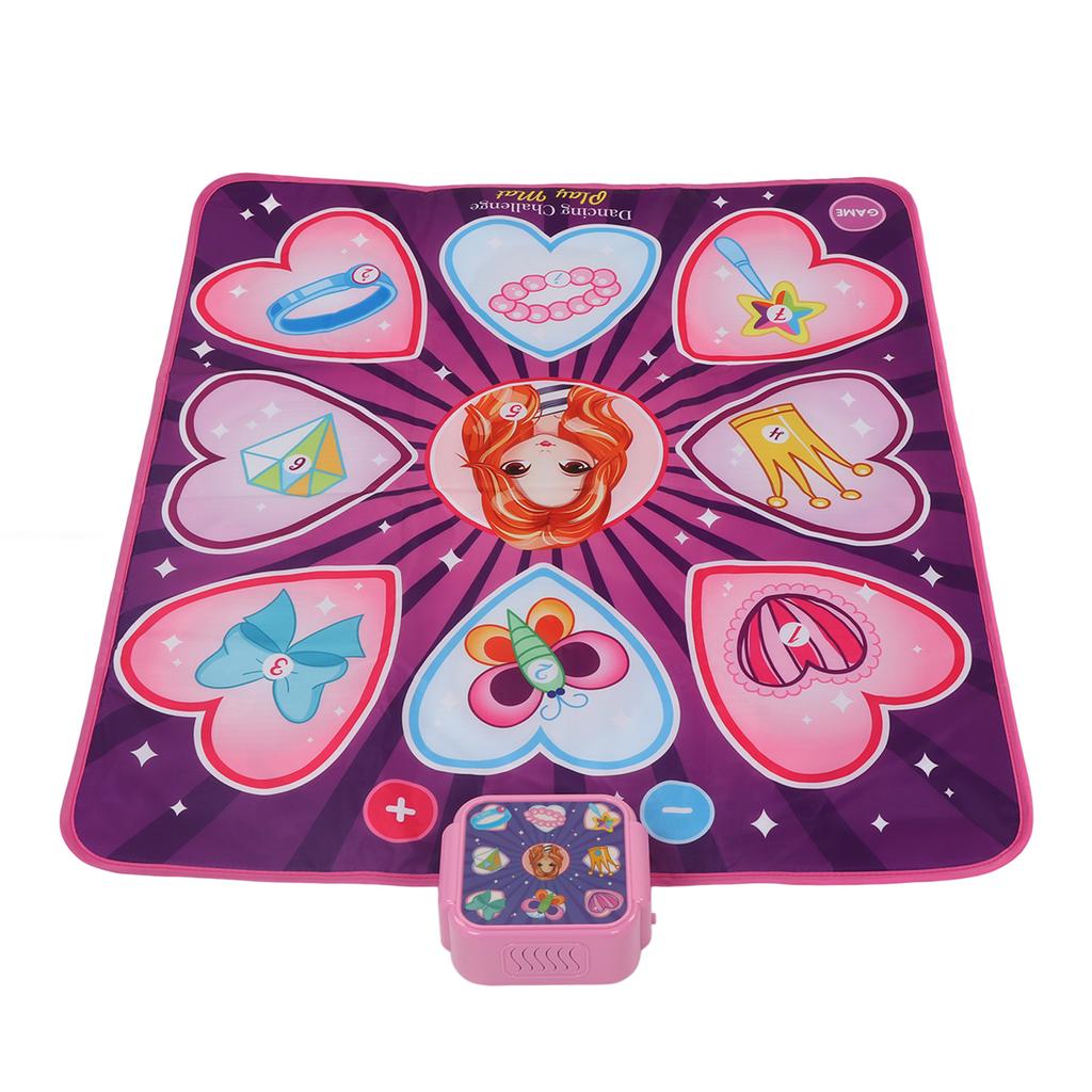 Electronic Dancing Pad Improve Coordination Folding Storage Music Dance Mat for Kids