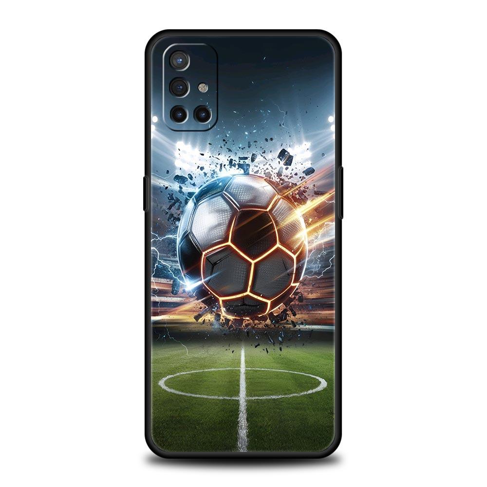 Футбольный чехол для телефона для OnePlus 13 12 11 10 9 8 7T Pro 13R 12R 10R 9RT 8T Nord N200 N30 2T CE 2 3 5G Lite Мягкая крышка
