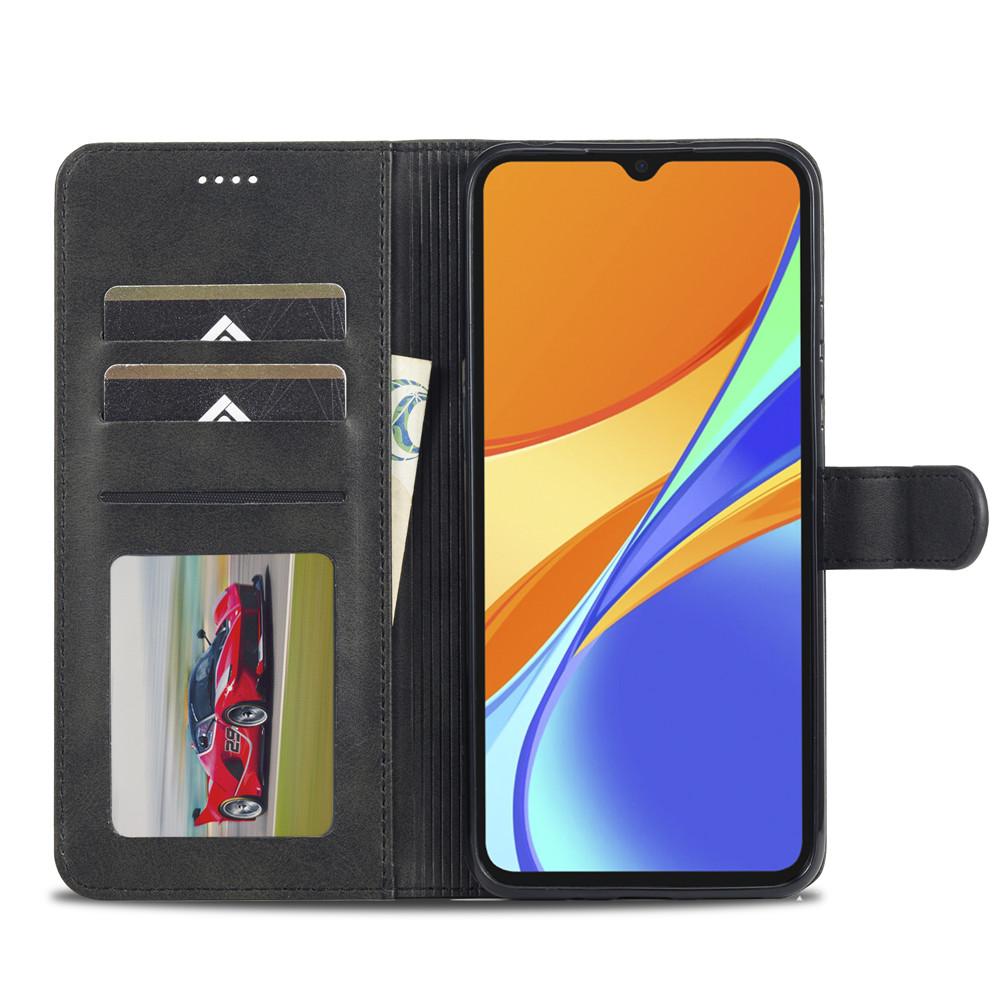 Кожаный чехол-кошелек Redmi 9C с откидной крышкой Redmi 9C, чехол для телефона Xiaomi Redmi 9 C, откидная крышка