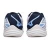 Mizuno Кроссовки для волейбола в зале Thunder Blade Z, унисекс, легкие, с амортизацией, цвет: белый, саксофон, темно-синий, V1GA237053