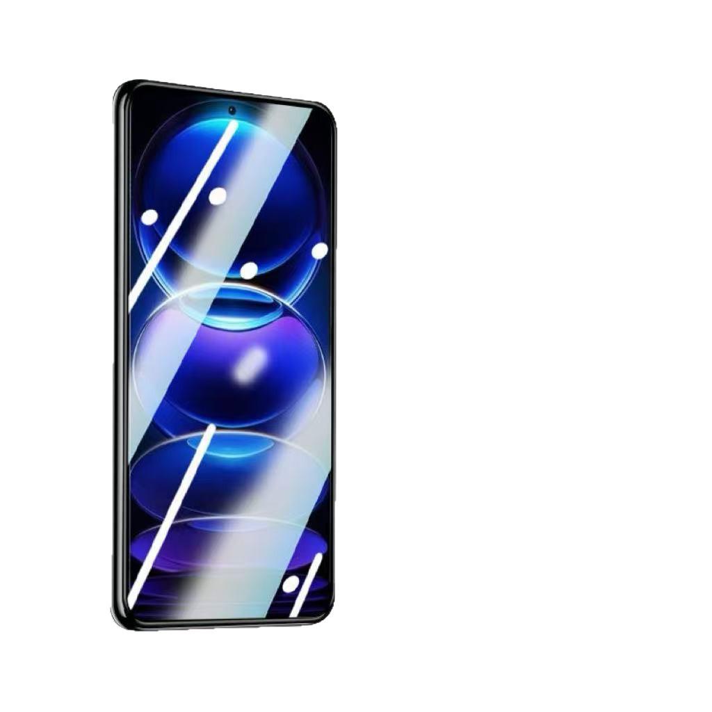 Закаленное стекло Redmi Note 12 с защитой от синего света, на весь экран, взрывозащищенное, Pro+ Защитное стекло для экрана