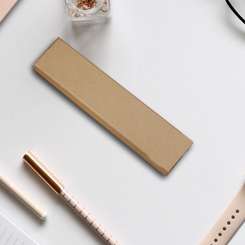 Изысканная винтажная подарочная коробка из крафт-бумаги для браслетов и сережек