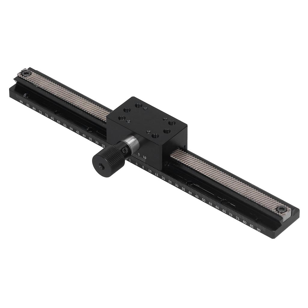 X Axis Linear Stage Dovetail Groove Long Stroke Fine Tune Platform Sliding Table HC25 A200
