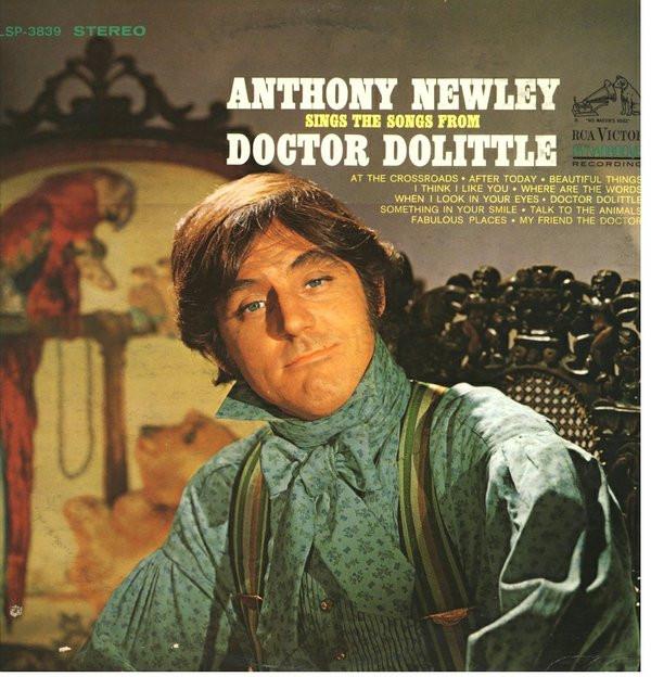 Виниловая пластинка ANTHONY NEWLEY Энтони Ньюли поет песни из LSP3839 RCA 1967 США Саундтреки Мюзиклы Б/у