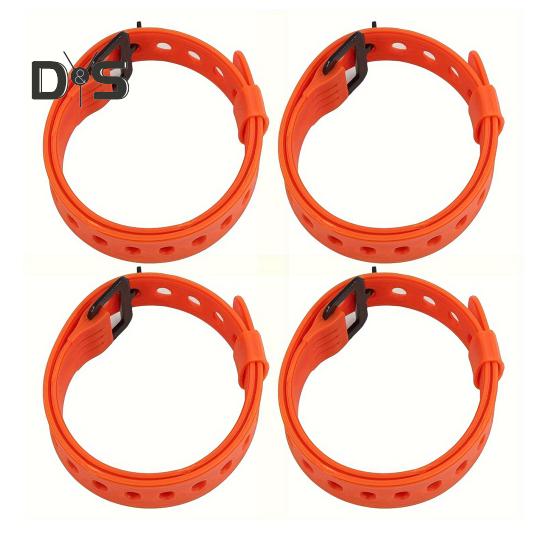 4 шт. ремни для снегоступов, регулируемые ремни для крепления лыжных ботинок, многоцелевые сменные ремни для захватов снегоступов для женщин и мужчин, катания на лыжах, походов, кемпинга