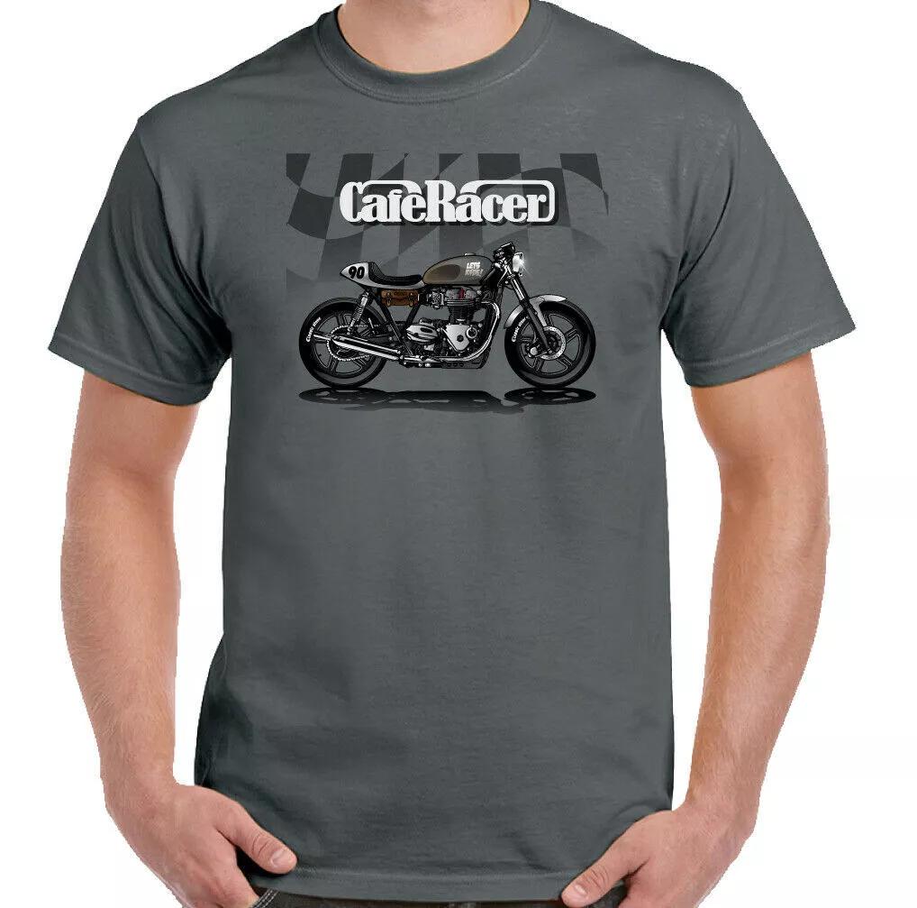 Футболка Cafe Racer Байкер Мотоциклист Мотоциклист Индийский энтузиаст