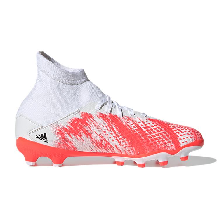 adidas Футбольные бутсы PREDATOR 20.3 MG J Устойчивые к истиранию Средняя высота Бело-красные Детские EG0928