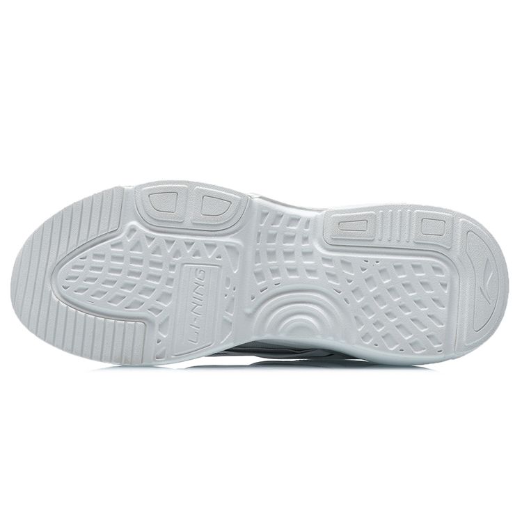 Li Ning Zhu Long Fabric Synthetic Leather Shock Absorbing Non-Slip Wear-Resistant Breathable Lightweight Low-Top Sports Casual Shoes AGCR053-3