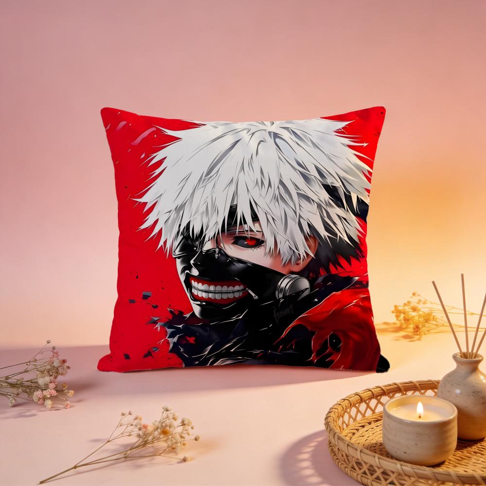 Модный Чехол на Подушку Tokyo Ghouled Удобный Прочный Чехол на Подушку для Дома Офиса Машины Дивана