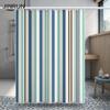 Bathroom Thickened Waterproof Curtain Mildew Proof Shower Curtain Shower Partition Curtain Shower Curtain Bathroom Curtain Free Perforation