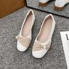 Туфли Doudou с плоским носком и плоской подошвой женские 2024 осень новые удобные и нежные юбки французские женские туфли одинарные туфли