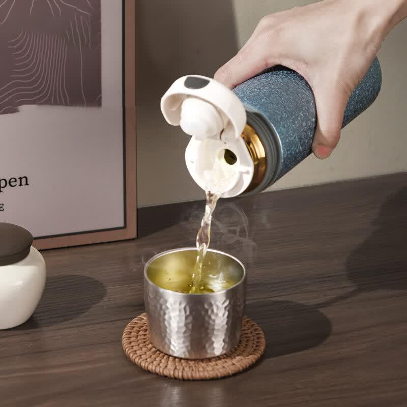 Shangheng SHZH-CFB022 Titanium Insulated Thermos Cup