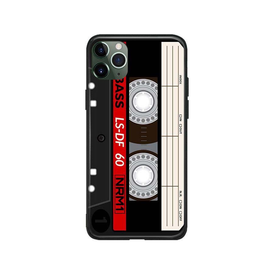 Retro Audio Cassette Vintage 80s Style Soft Silicone Phone Case Cover Shell For iPhone 6s 7 8 Plus X XR XS 11 12 13 Mini Pro Max