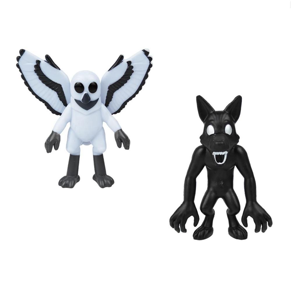 10 шт./комплект Игра на выживание 99 Ночей в Лесу Фигурки Действия Монстр Босс Лось Сова Волк Коза ПВХ Модель Коллекция Подарок для Ребенка Игрушка