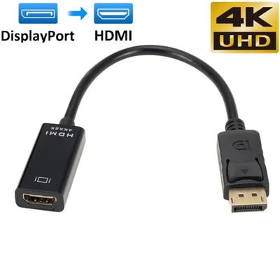 Адаптер DisplayPort на HDMI-совместимый 4K 1080P Папа DP на Мама HDMI-совместимый Кабель Конвертер Видео Аудио Для ПК Проектора