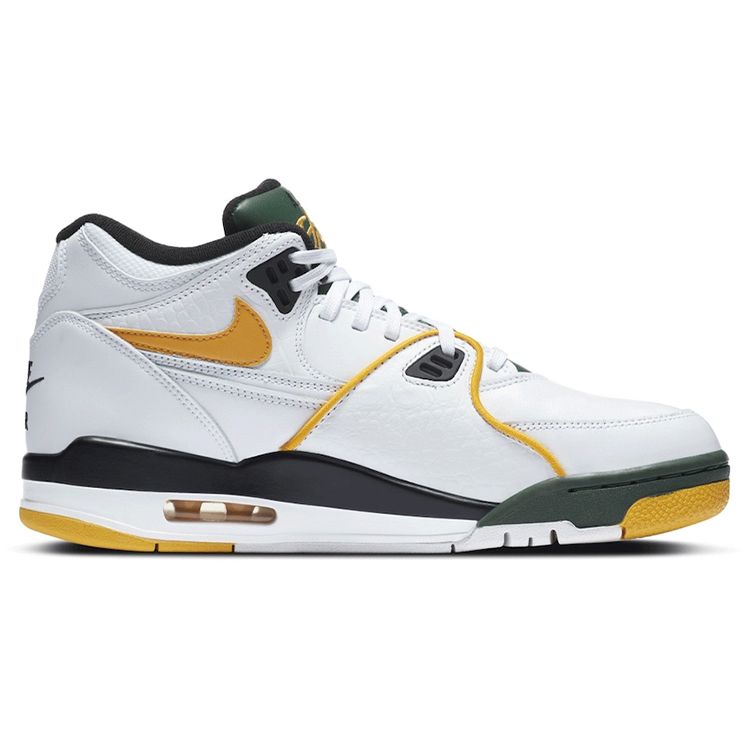 Nike Air Flight 89 Seattle Supersonics Unisex Sneakers White Del-Sol Fir CN0050-100