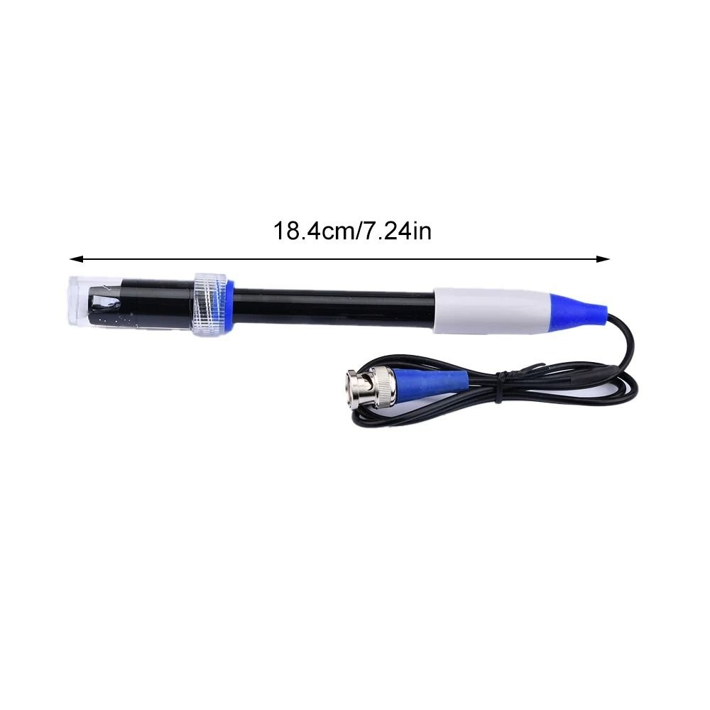 Glass Body High Precision pH Sensor Probe pH Composite Electrode  Industrial Water Quality Analysis