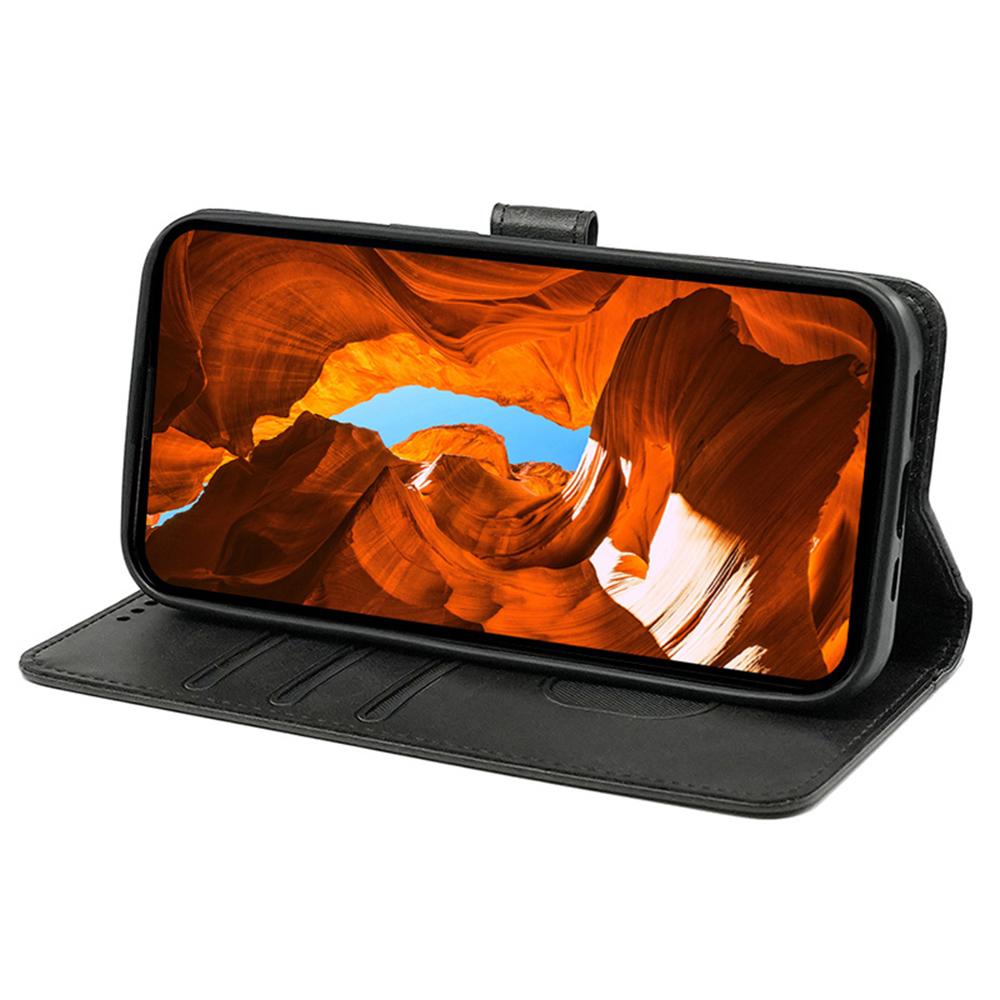 For Xiaomi Redmi Note 14 Pro 5G/Poco X7 5G Case Calf Texture Leather Stand Book Style Phone Cover