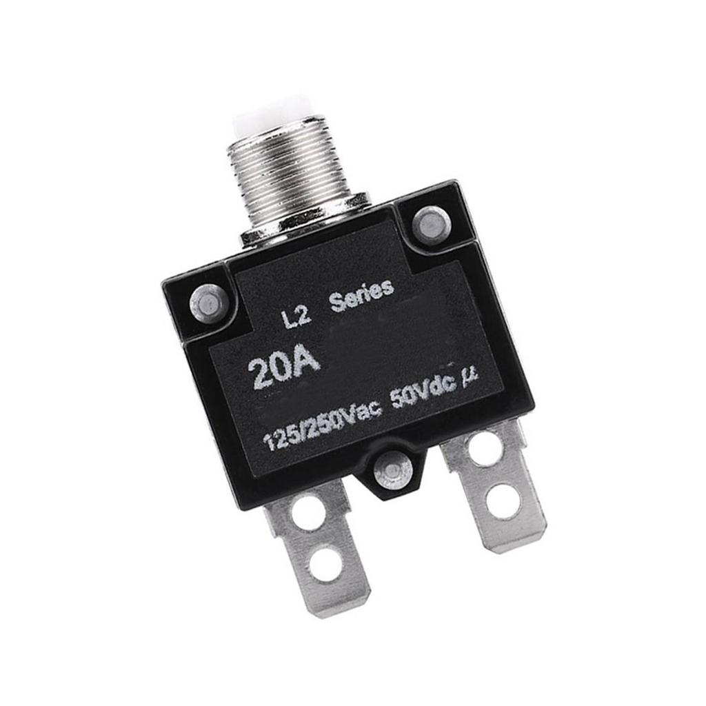 20A 125250V сброс тепловой выключатель автоматический выключатель защита от перегрузки по току для генератора