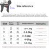 Colorful Stripes Dog Jumpsuits Cute Soft Cat Pajamas Poodle Dog Clothes Pet Four Legged Clothes Winter Warm Puppy Rompers