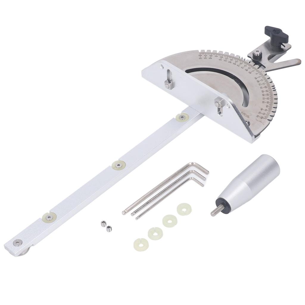 Настольная пила с регулируемым углом наклона, четкая шкала, высокоточный алюминиевый сплав для деревообработки