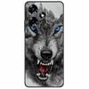 Для Infinix Hot 30i NFC Чехол X669D Силиконовый Волк Лев TPU Мягкий Fundas Для Infinix Hot 30i X669C Hot30i 2023 Защитный Черный Capa