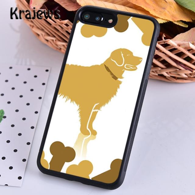 Krajews Golden Retriever Dog Cute Puppy Phone Case For iPhone 17 Air 16 15 14 plus 11 12 13 pro max Plus coque Fundas